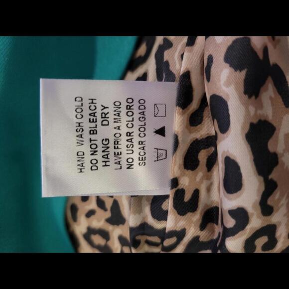 NWOT Boutique Lilypad teal green single button blazer - Picture 5 of 5